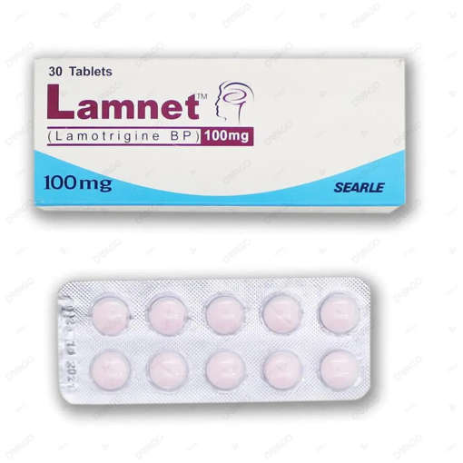 Picture of Lamnet 100mg Tab 10x3s